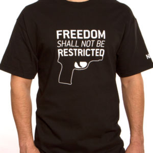 Freedom Shall Not Be Restricted T-Shirt