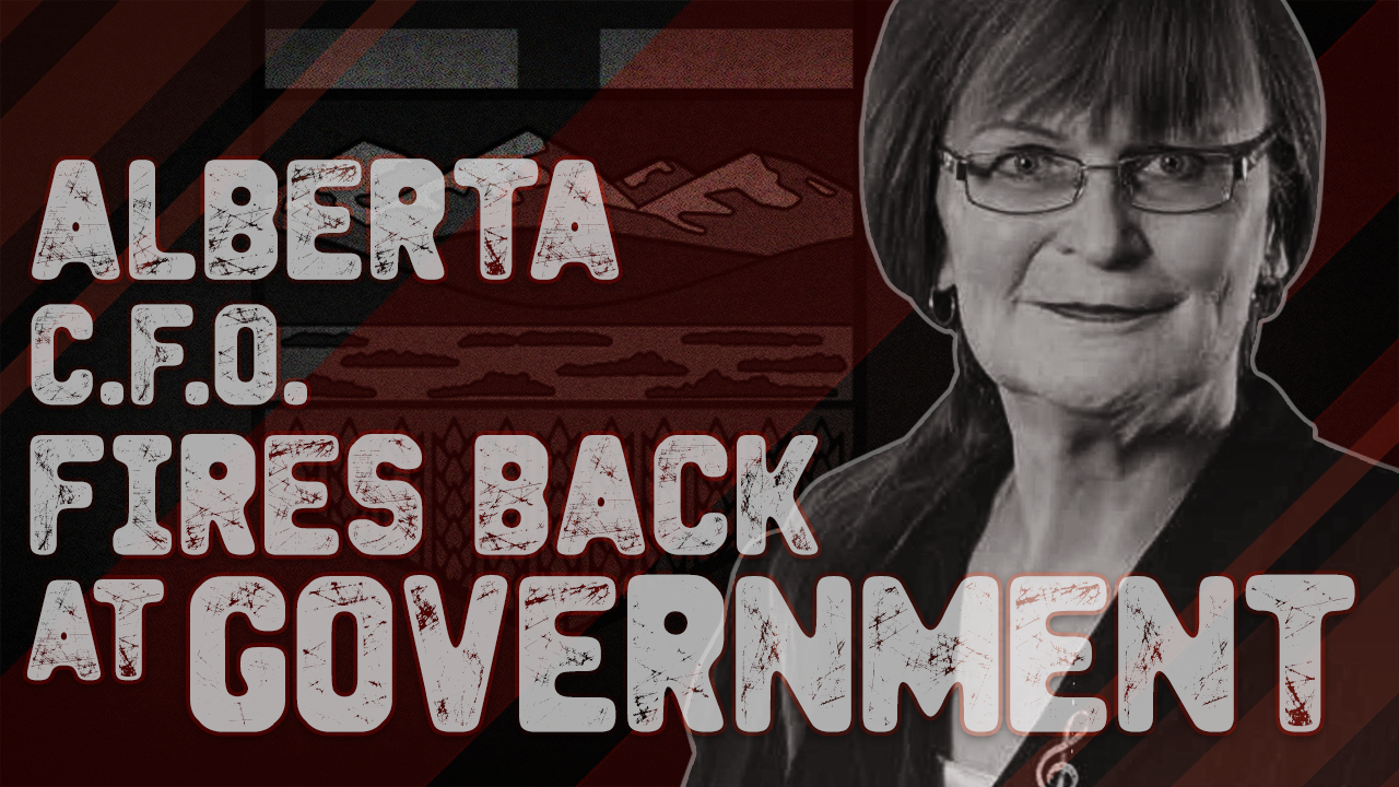 Alberta C.F.O Fires Back at Government