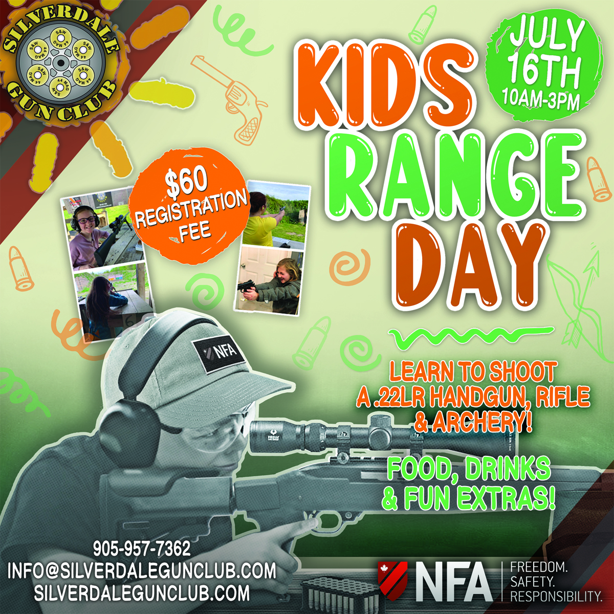 Join us at the Silverdale Gun Club - July 16th