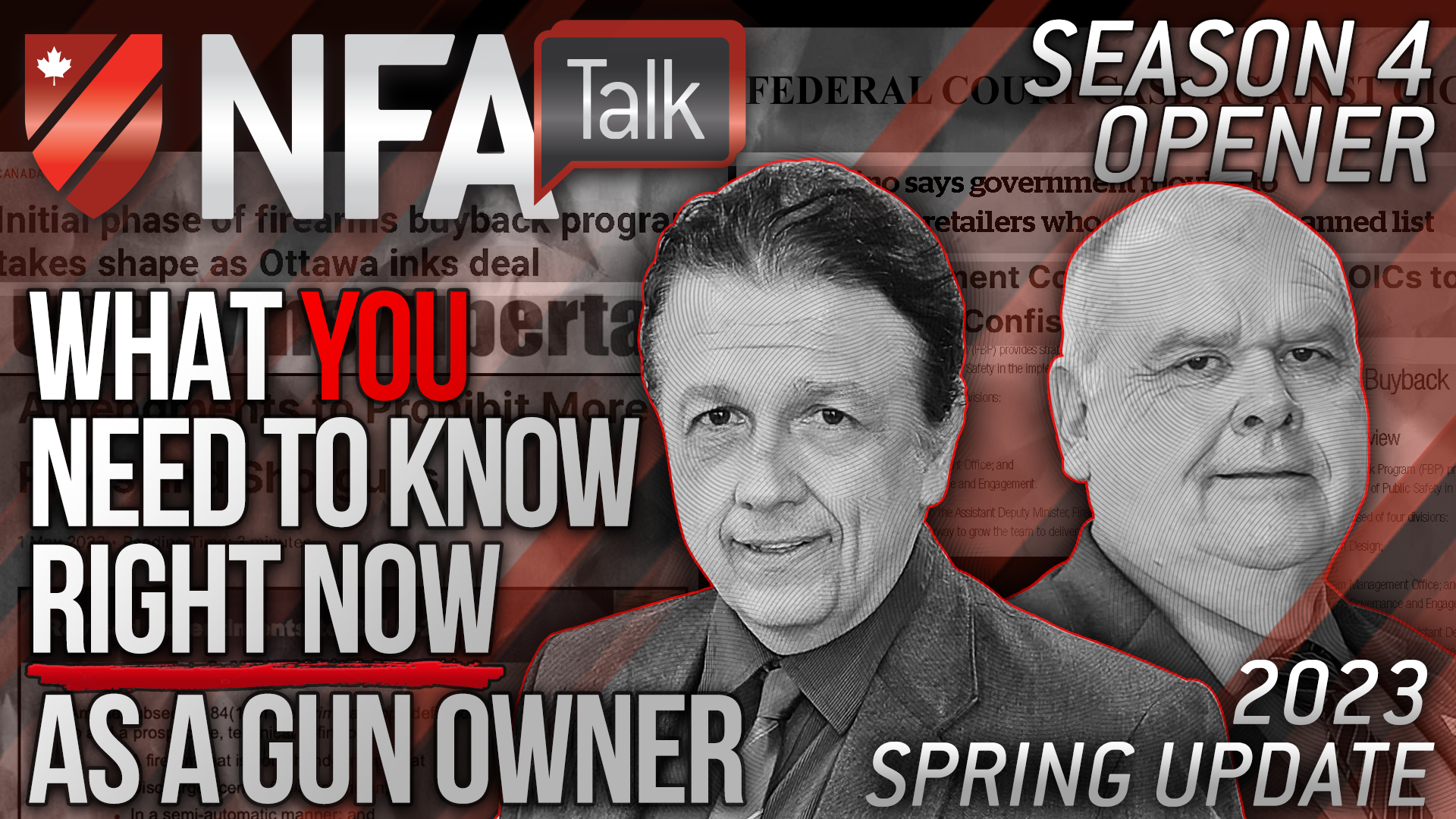 NFATALK S4E1 - What YOU Need To Know RIGHT NOW As A Gun Owner