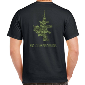 T-Shirt “No Compromise” Camo Pour Hommes