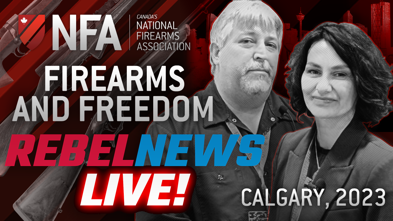 Firearms and Freedom - NFA Attends Rebel News Live 2023