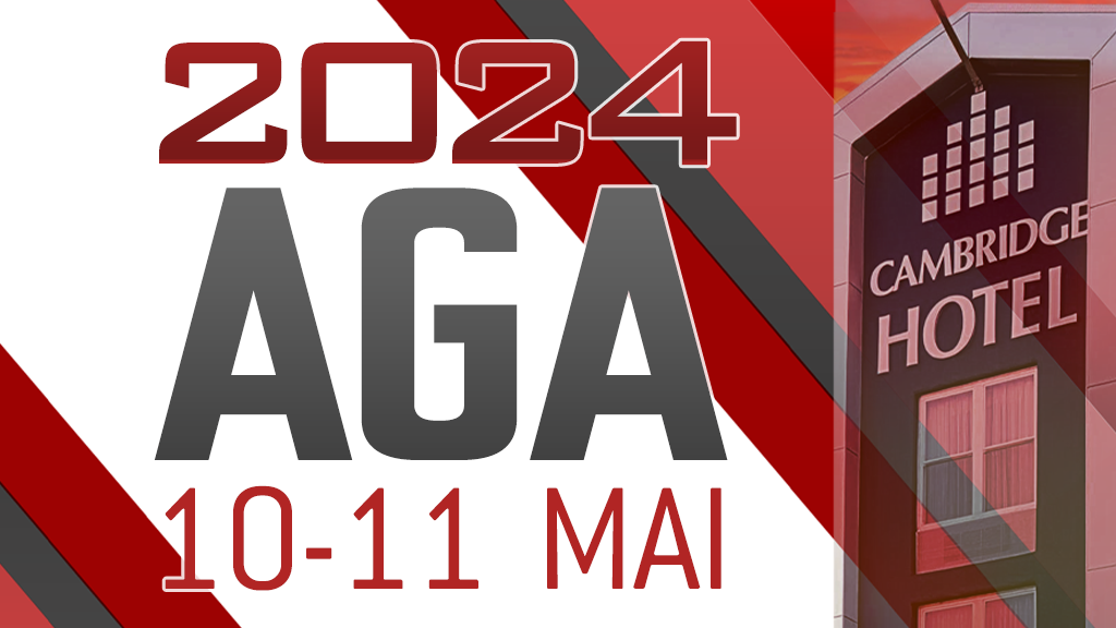 AGA 2024 - Cambridge ON (le 10-11 mai)