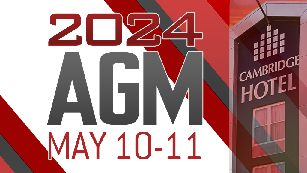 AGM - Cambridge ON, May 10 -11, 2024